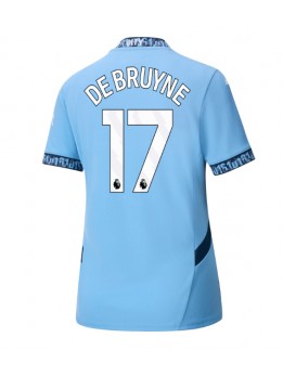 Ženski Nogometna dresi replika Manchester City Kevin De Bruyne #17 Domači 2024-25 Kratek rokav